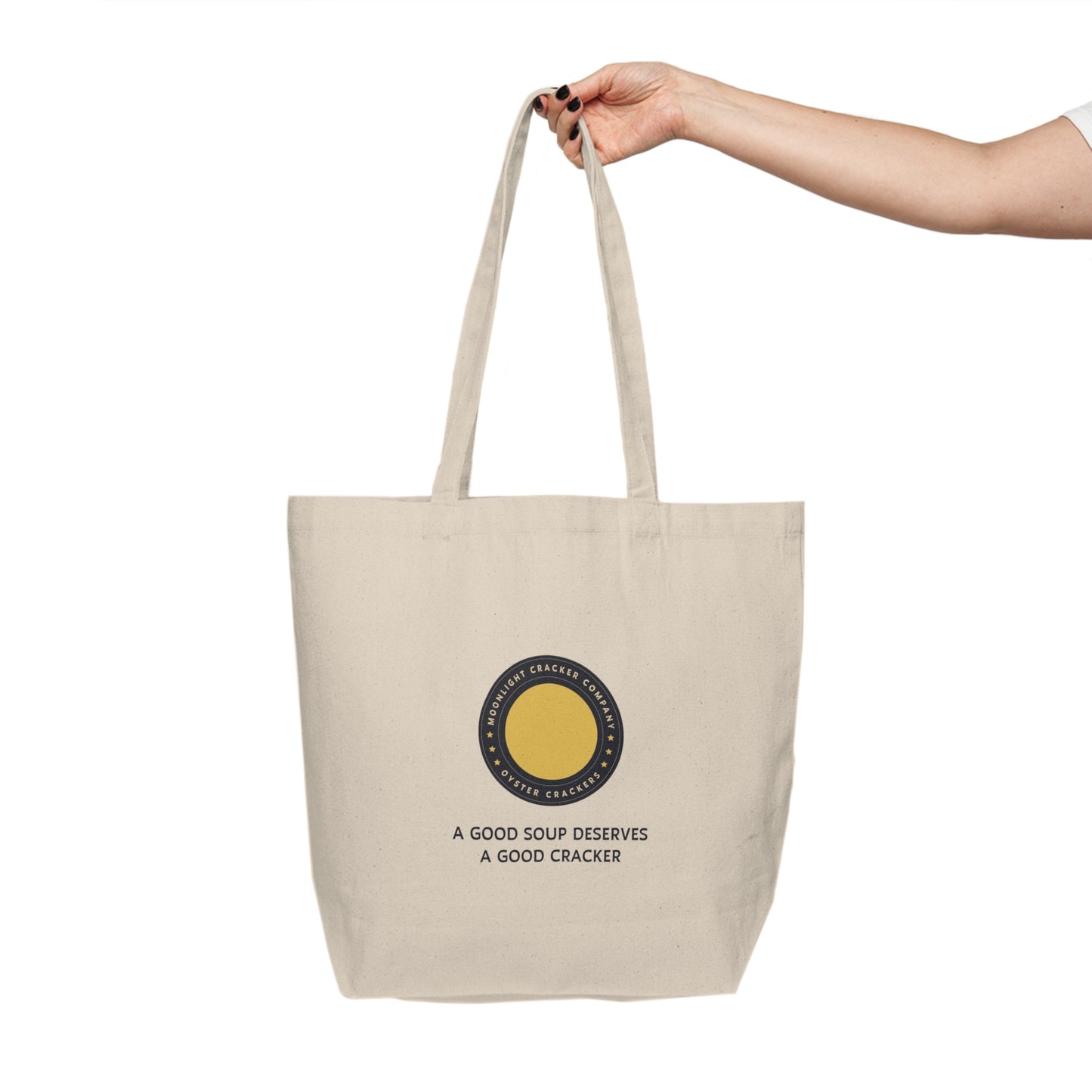 Charming Canvas Shopping Tote with Crab & Oyster Crackers Design, Eco-Friendly Grocery Bag, Beach Tote, Gift for Seafood Lovers, Cute [...]